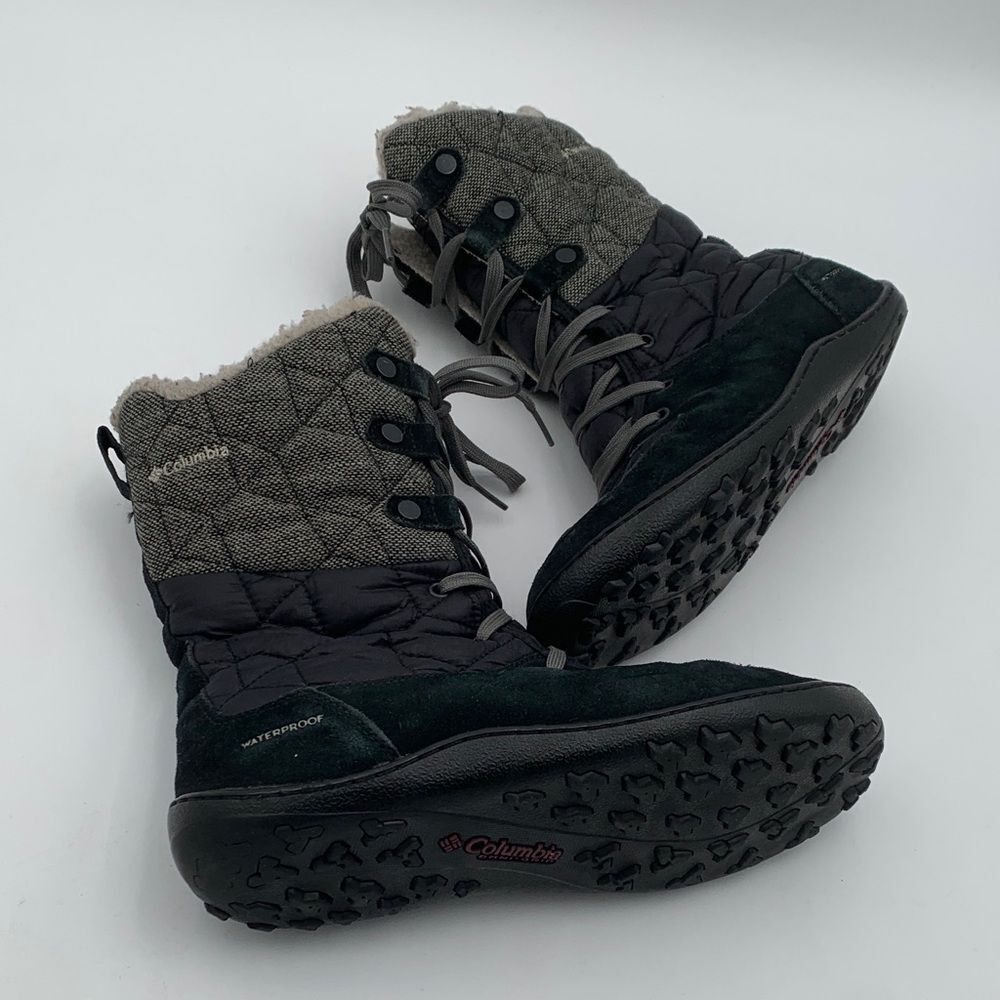 Columbia Women's Black and Gray Winter Boots - Picture 11 of 14